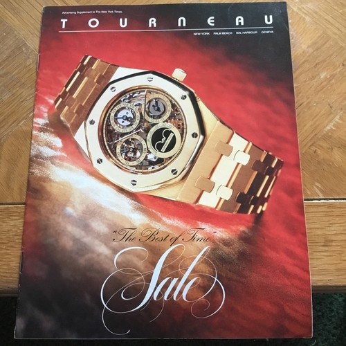 Times Magazine Ad Exc Cond Rolex Patek 