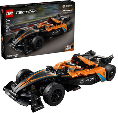 LEGO 6470643 Technic NEOM McLaren Formula E Race Car Toy and Birthday Gift Idea