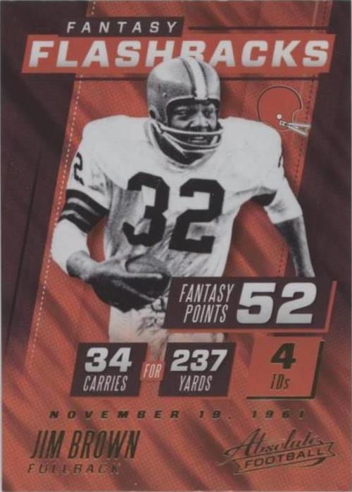 2017 Panini Absolute Jim Brown #1 - 1 of 1