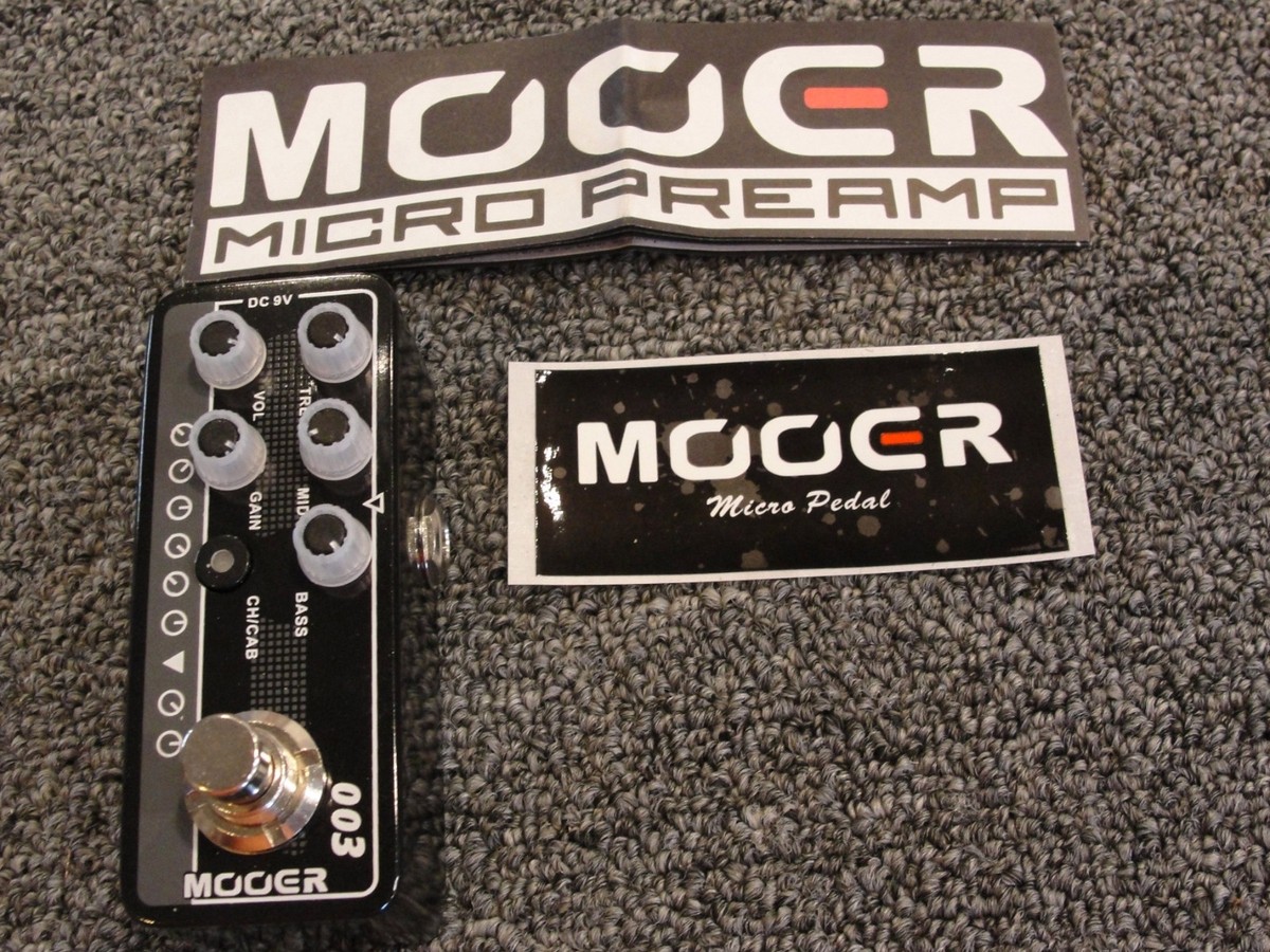 ギター MOOER Micro PreAMP 003 Koch Power Tone Mooer Micro Preamp 003 Power-Zone Guitar Effects Pedal Based
