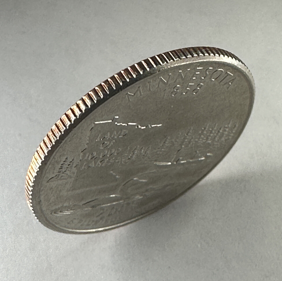 2005-P Minnesota State Quarter 25cent Coin from US Mint Bag