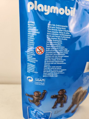 Gorilla Family Playmobil 6639 Babies & Mom New 2014 Made In Germany - Picture 6 of 8