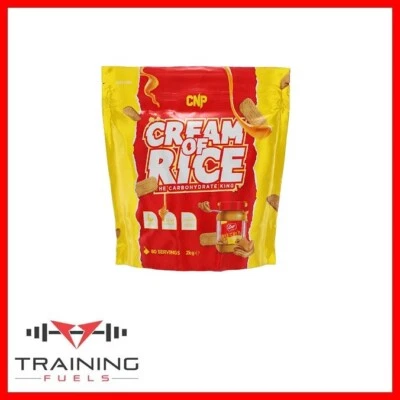 CNP Cream of Rice 2kg 80 Servings Complex Carbohydrates