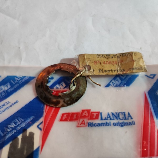 Originale Piastrina Wechsel Fiat 850 T.T. - 600 D 4063498-image