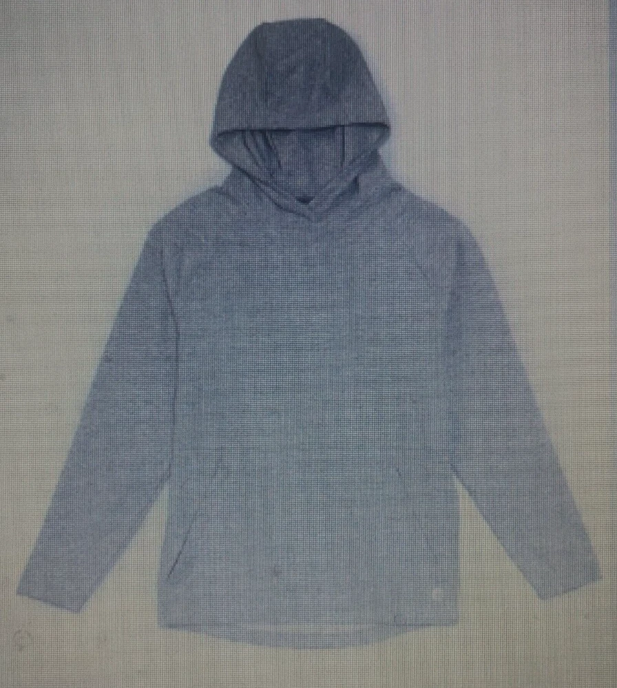 Solaris Outdoor Men's SZ S Light Gray Polyester Waffle Knit Thermal Hoodie $112