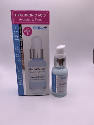 SKINLAB HYDRATES & FIRMS - HYALURONIC ACID W/ VITAMIN E FACIAL SERUM 30ml - 1 OZ