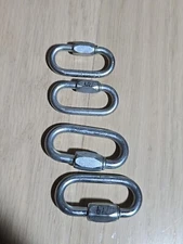 VTG set Of 4 MAILLON RAPIDE quick Links 2 WLL 400KG, 1 WLL 200KG, 1 SWL 280 Kg 