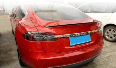 Heckspoiler Carbon für Tesla Model S Spoiler Performance Black Rear Roof Carbon - Bild 1 von 2