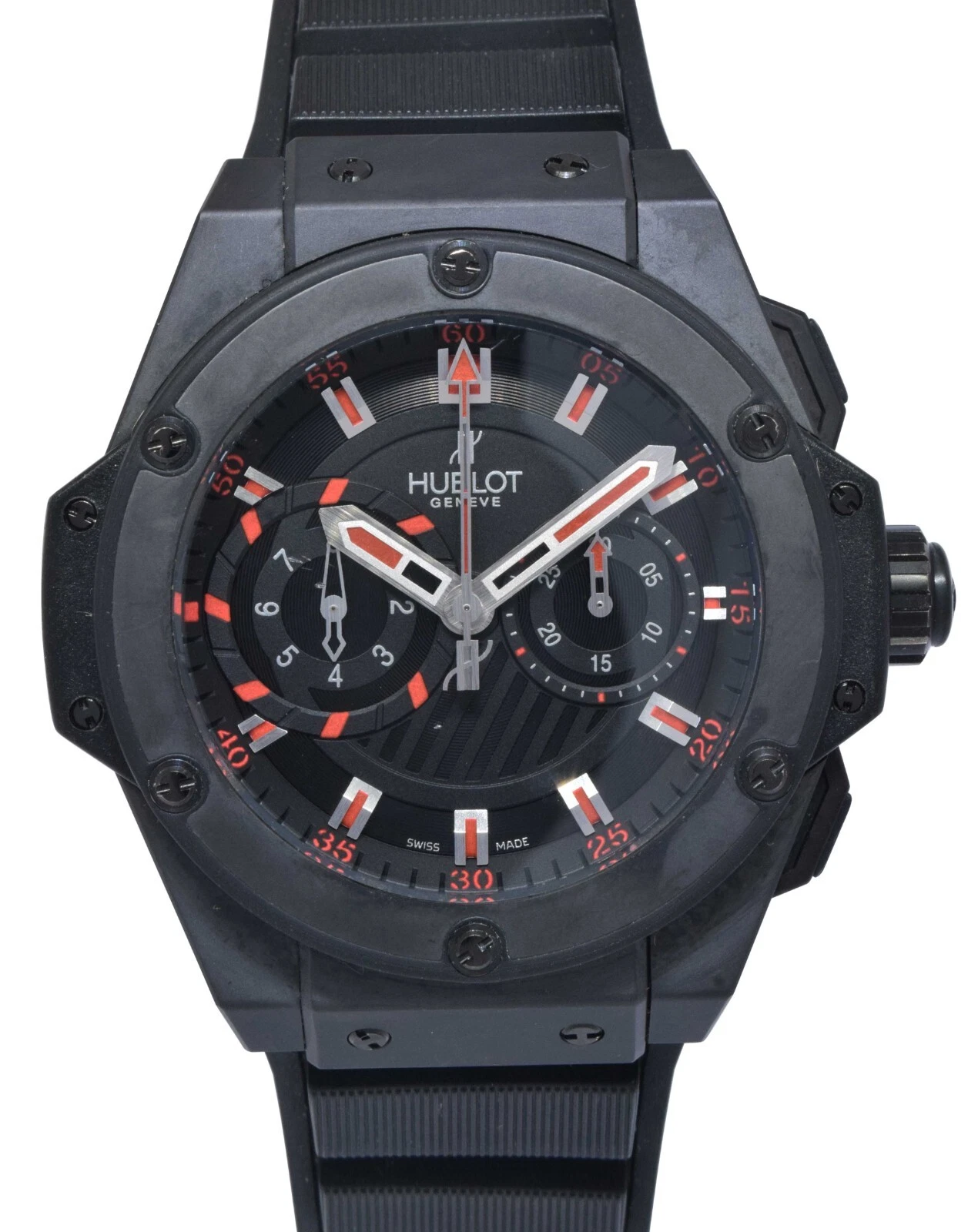 Hublot — Hublot King Power Black Magic Chronograph Watch Box/Papers 715.CI.1123.RX
