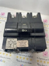 FPE STAB-LOK NA350 3 Pole 50 Amp 240V AC 3 Ph NA Plug In Used