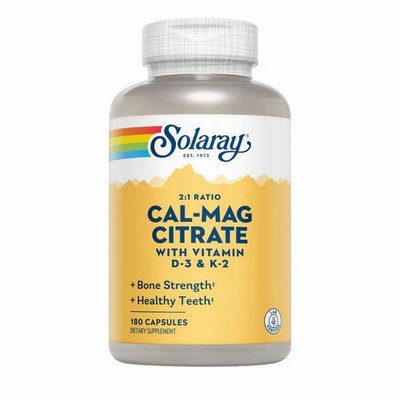2:1 Ratio Calcium And Magnesium Citrate With Vitamins D