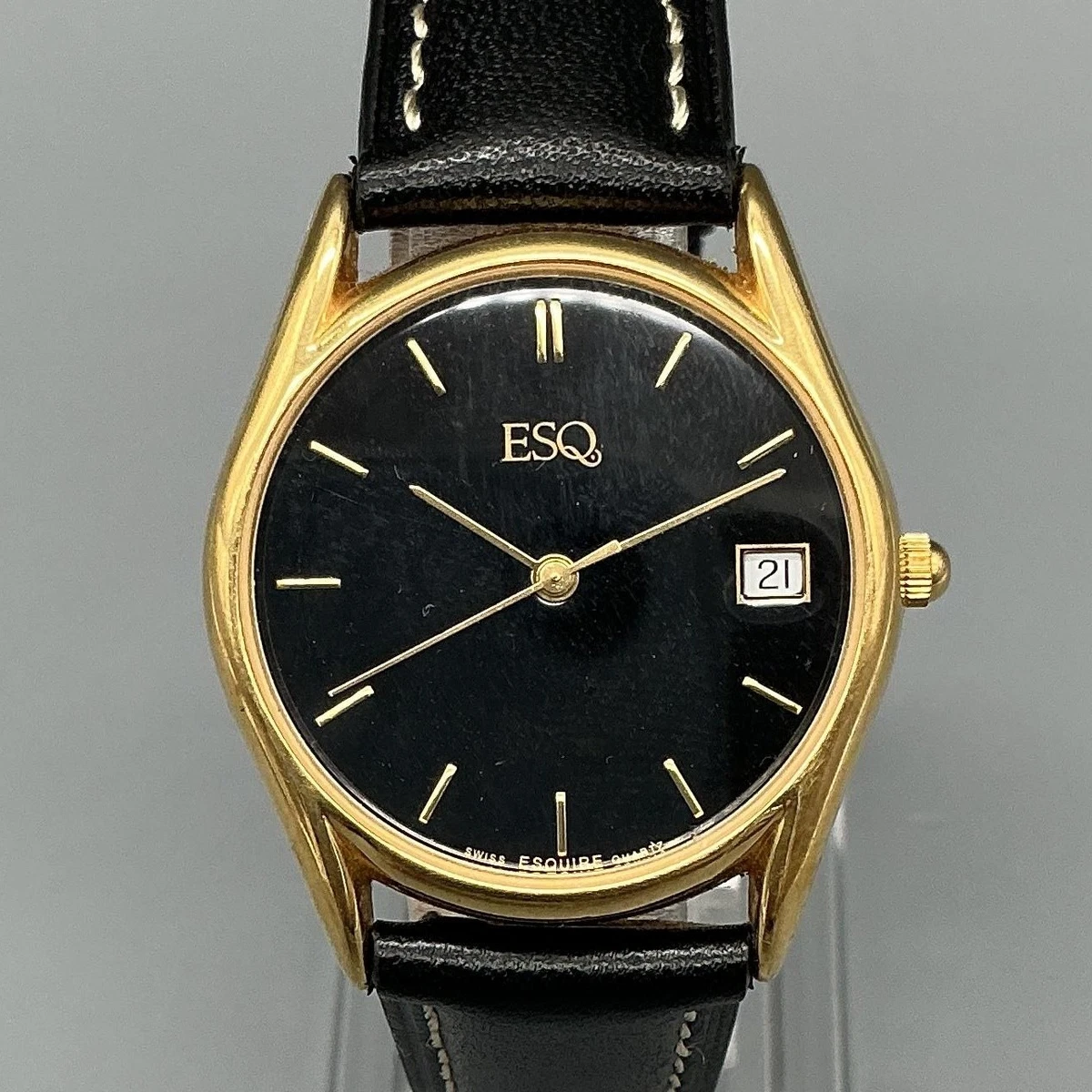 ESQ Movado Leather Wristwatches for sale | eBay display picture 1