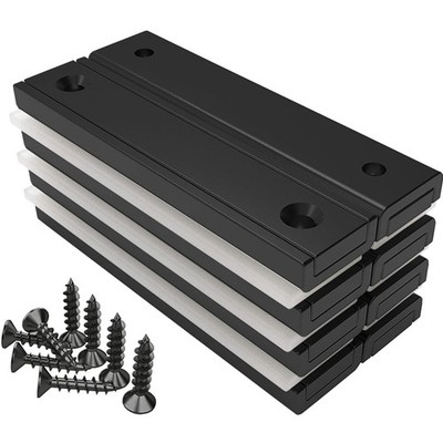 Rechteckmagnete 8 Stück 30 kg Kraft Magnet Neodym Rostbeständig Haushalt Indu...