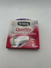 NEW IN BOX Schick Quattro Women's Razor Refill Refills Packs Total Of 44 Blades