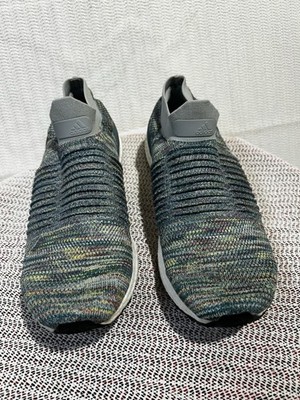 Adidas UltraBoost Laceless Size 10 Male Multi-color Knitted Slip-on Sneakers