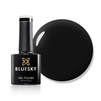 Bluesky Gellack - FEDORA - 80510 schwarz/dunkellila UV LED Nagellack