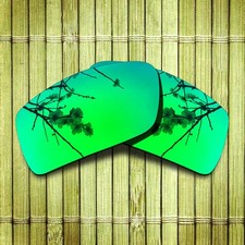US Green Mirrored Replacement Lenses for-Spy Optic Logan Polarized
