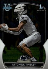 2022 Bowman University Chrome Mitchell Tinsley #72 Penn State Nittany Lions 2J