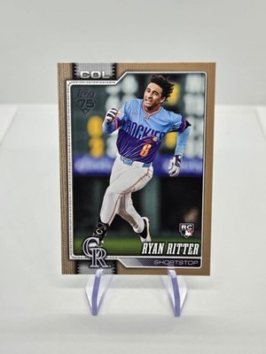 Ryan Ritter 2026 Topps #18 Gold #/2026 40626-10