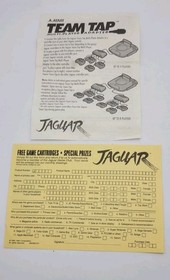 NOS Atari Jaguar Team Tap Muli-Player Adapter Controller Multitap NIB CIB