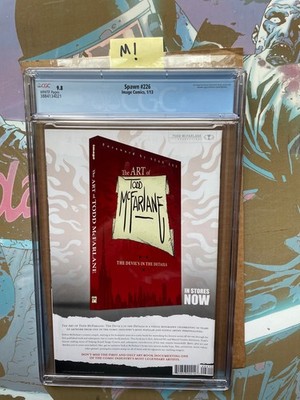 SPAWN 226 by Todd McFarlane CGC 9.8 image INCREDIBLE HULK 340