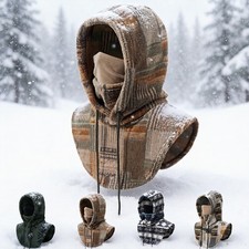 Winter Windproof Thick Fleece Ski Mask Balaclava Headwear Thermal Full Face Mask