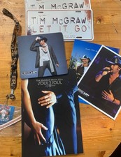 Tim McGraw Tug McGraw Collection Book Soul2Soul Let It Go Plates Mouse Pad Pic