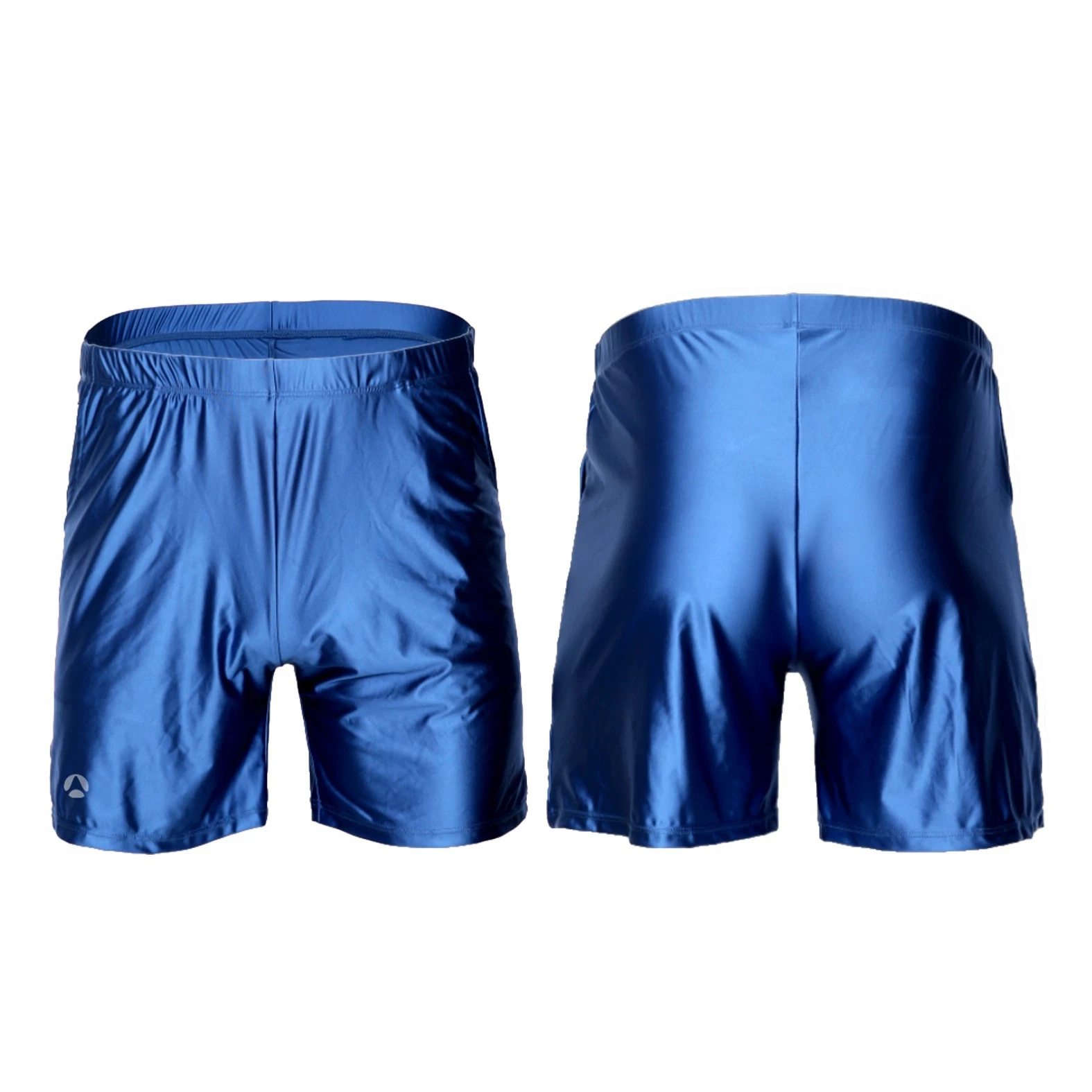 AMORESY Xander Series Men Silk Homewear Set Soft Half Sleeve Shorts Loungewear - Picture 10 of 28