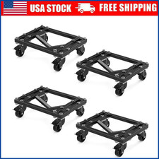Heavy Car Dolly Set Of 4 Heavy Duty Wheel With Brake Total Weight 6000 Lbs Heavy Car Dolly Set Of 4 Heavy Duty Wheel With Brake Total Weight 6000 Lbs
