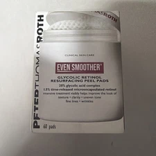Peter Thomas Roth Even Smoother Glycolic Retinol Resurfacing Peel Pads 60 Ct