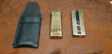 2 x Vintage rare Colibri of London lighters 1970's? Used.