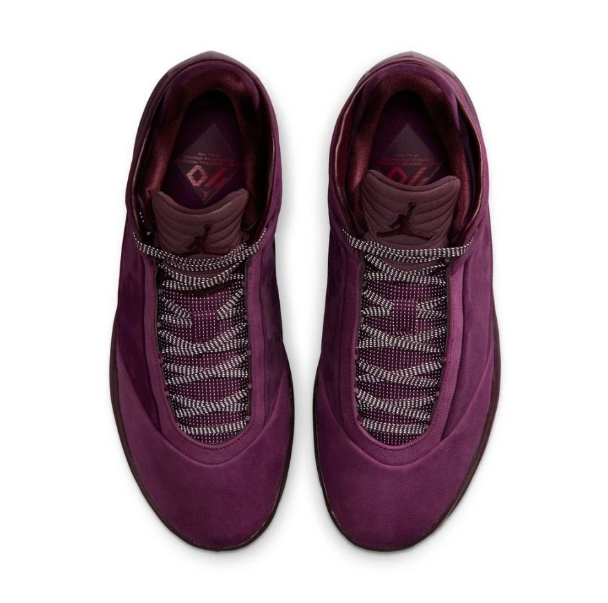 Air Jordan 40 XXXX PF Bordeaux Burgundy Crush University Red HM9932-601 Men - Image 4 of 4