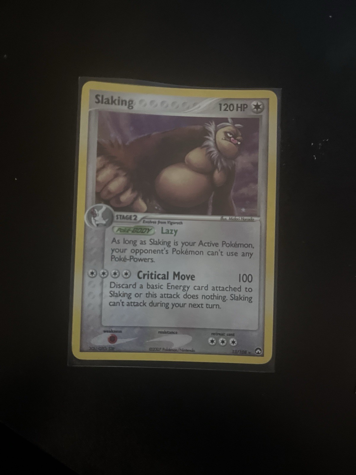 Slaking 13/108 Power Keepers Holo