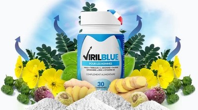 VirilBlue - Advanced Maximum Strength Natural Male Enhancement (30 Kapseln)