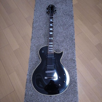 Greco LG70 Black Les Paul Modern Type MIJ Medium Scale Guitar Preowned JPN USED