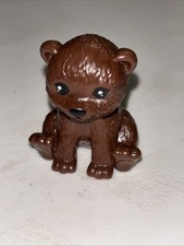 Tiny Bear PVC Unmarked 1.5  x1  Brown Bear Cub