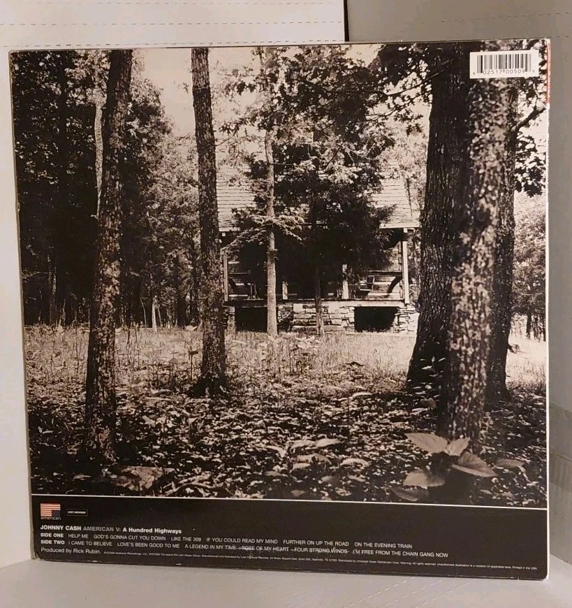 Johnny Cash - American V LP (Rock/Blues/Folk/Country) 2006 (US IMPORT) - Image 2 of 4