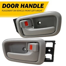 Front Inside Door Handle Armrest Handle LH & RH Fit Tundra Toyota 2000-2006