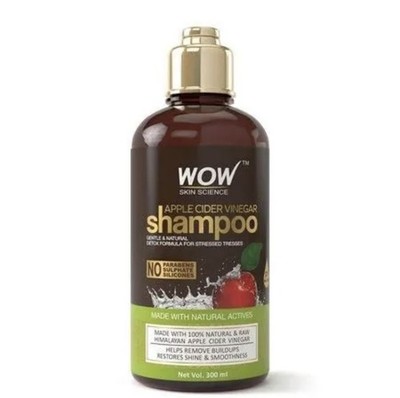 WOW Skin Science Shampoo Apple Cider Vinegar Vegan Cruelty-Free 10 fl oz