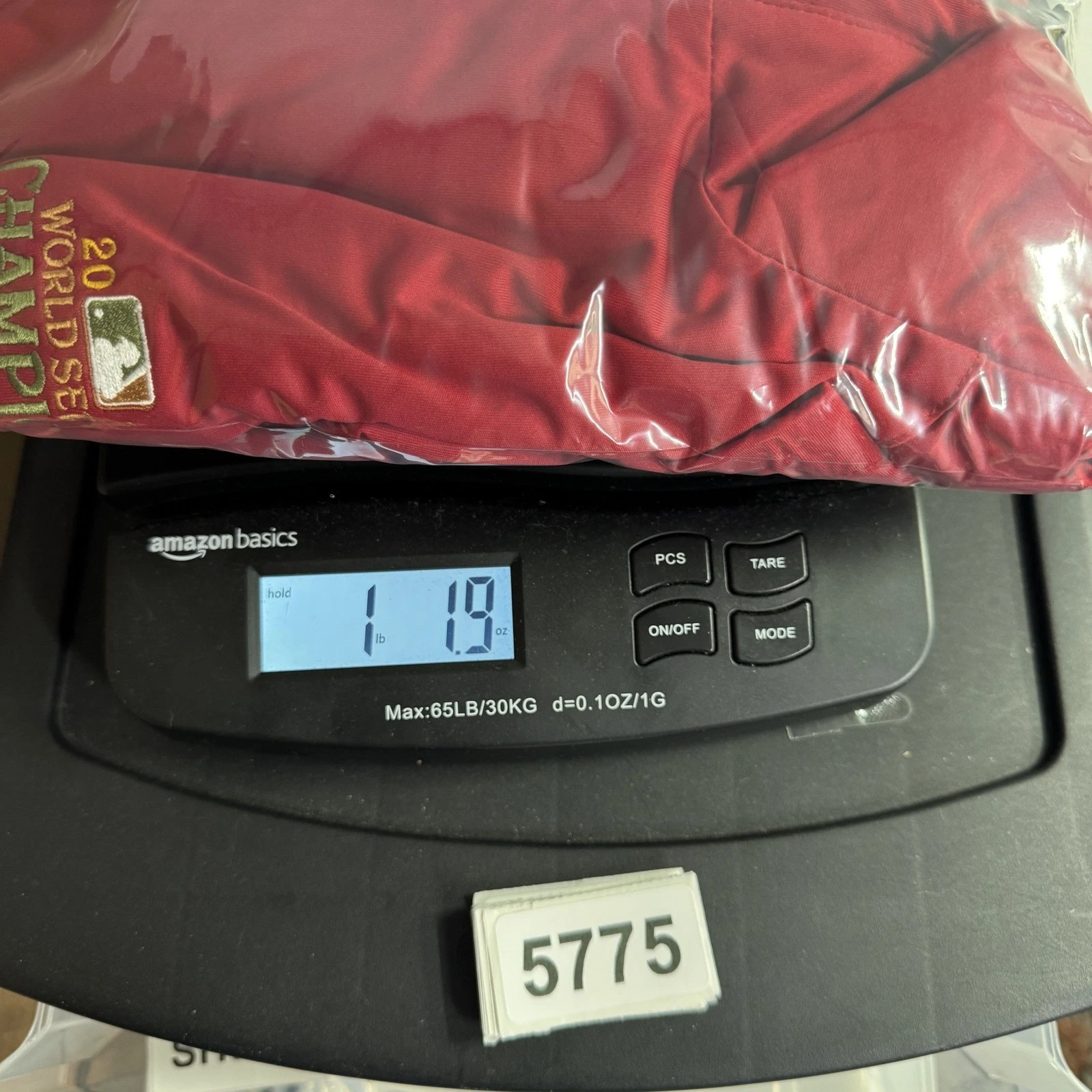 2011 World Series Champions St Louis Cardinals Antigua Windbreaker Mens XL Red - product detail image 8