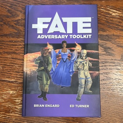 Evil Hat Productions Fate Adversary Toolkit Fate Core System Hardcover 2019