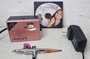 Luminess Air Airbrush Makeup System Compressor Stylus Tested Working No Makeup