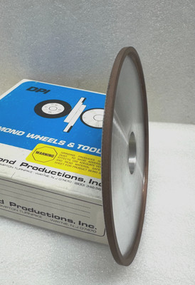 Diamond Grinding Wheel. DIAM. PROD. INC.USA.  12A2 - 6 x 1/8 x 32mm x=5/32. D150