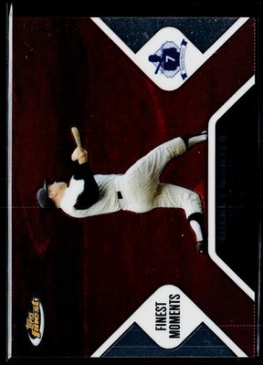 2006 Finest #MMFM16 Mickey Mantle Mantle Moments #/850