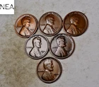 (6) 1920-D Lincoln Wheat Penny Cent Set/Lot ~ Fine/VF ~ ZWL17