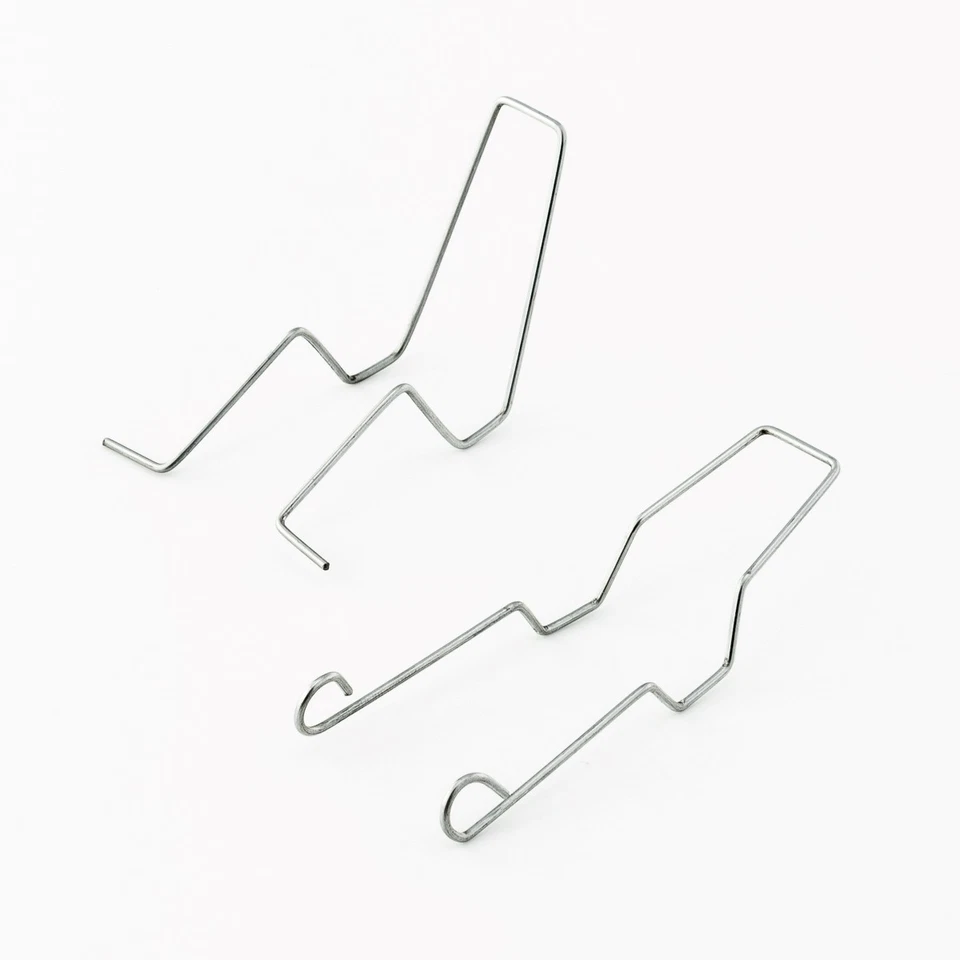 2x Scheinwerfer Edelstahl Halteklammer Feder Glühlampe H1 H3 H4 H7 für VOLVO - Bild 2 von 4