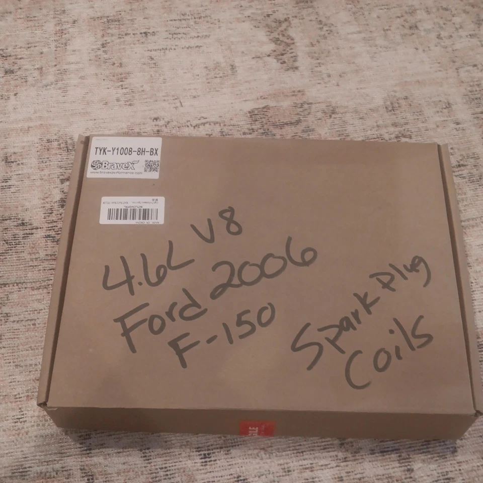 Bravex TYK-Y1008-8H-BX Straight Boot Ignition Coils For Lincoln 4.6L 5.4L 7 Pack - Изображение 3 из 3