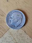 1947 S Roosevelt Dime Coin 90% Silver. Circulated, Free Shipping.