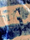 Slowtide Hooded Changing Poncho Body Wrap Cotton Tie-Dye Blue/White 30x40 — photo 3