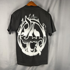 Lost In The Hills T Shirt Mens Small Black Double Sided Graphic USA Made Skater